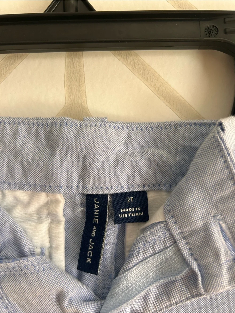 *Janie and Jack* Blue Chambray Shorts